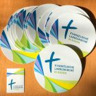 ekiba Aufkleber, Rund 10er Bündelung