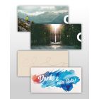 zum KIRCHENAUSTRITT  Klappkarten DIN Lang