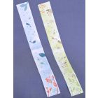 Beidseitig bedruckte Messlatte