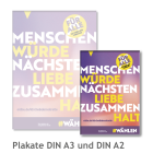 Plakat DIN A3 / A2 „Für alle. Mit Herz und Verstand“ 