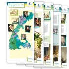 Wanderausstellung Miteinander auf dem Weg mit dreizehn Roll-Ups zur Ausleihe