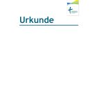 Urkunde im Ekiba-Corporate-Design