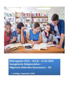 Bildungsplan 2016 – V(3.0) – 21.05.2026 Evangelische Religionslehre – Allgemein bildendes Gymnasium – G9