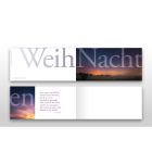 Weihnachtskarten: "Geburtsanzeige" - "Weih-nacht-en"