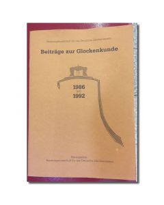 Beiträge zur Glockenkunde 1986-1992
