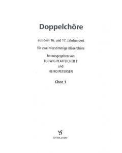 Doppelchöre - Chor 1 (Strube-Verlag)