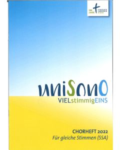 Chorheft 2022 für gleiche Stimmen (SSA)