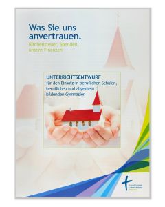 Unterrichtsentwurf zur Finanzbroschüre „Was Sie uns anvertrauen"