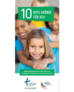 Flyer 10 gute Gründe für Reli