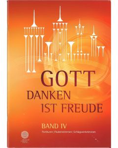 Gott danken ist Freude IV - Partitur/Schlagwerk Ausgabe