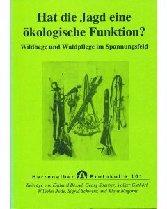 Hat die Jagd eine ökologische Funktion?
