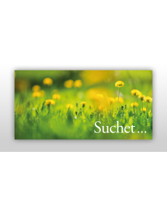 Osterkarte "Suchet so werdet Ihr finden", Mt 7,7