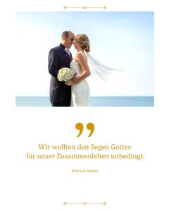 kirchlich heiraten - Eine unsichtbare Kraft für unsere Ehe