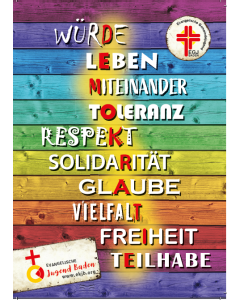 Postkarten  Demokratie für Jugendarbeit Konfi und Schulen