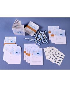 Kleine willkommen: Set 2 - Taufe, Motiv Wal 