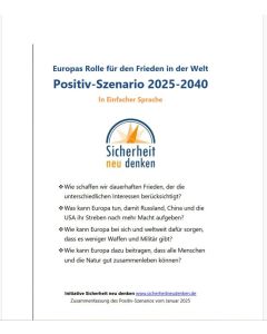 Europas Rolle für den Frieden in der Welt