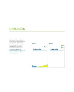 Urkunde im Ekiba-Cororate-Design